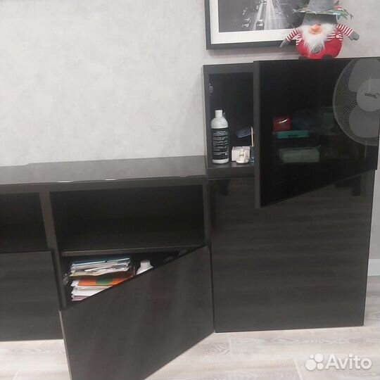 Стеллаж IKEA под телевизор сборный