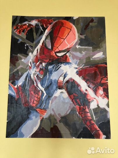 Картина человек паук