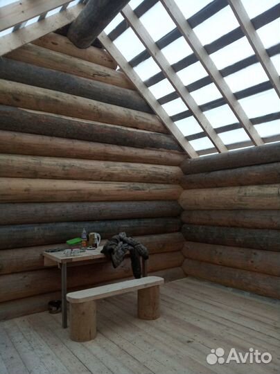 Готовый сухой Сруб,бревно D40см-срублен 2,5г назад