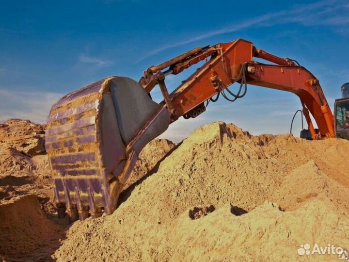 Песок \ Щебень сеяный для строительства от 3кубов