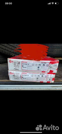Brembo Диск тормозной, арт. 09C24010 ford transit