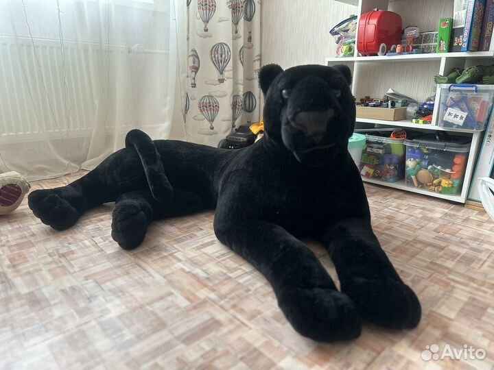 Большая мягкая игрушка пантера