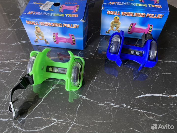 Роллеры на пятки. Новые