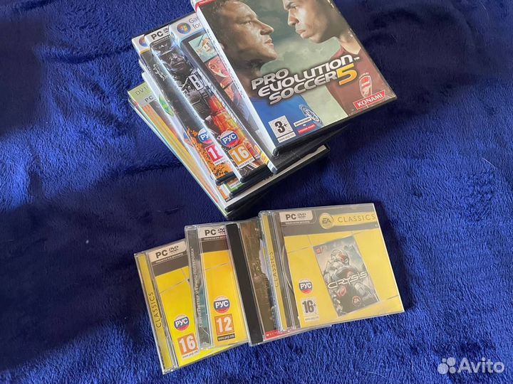 Большая коллекция DVD (фильмы, по, игры, музыка)