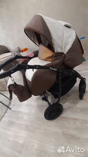 Коляска 2 в 1 alis alvaro