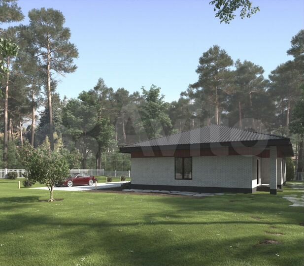 Дом 80 м² на участке 6 сот.