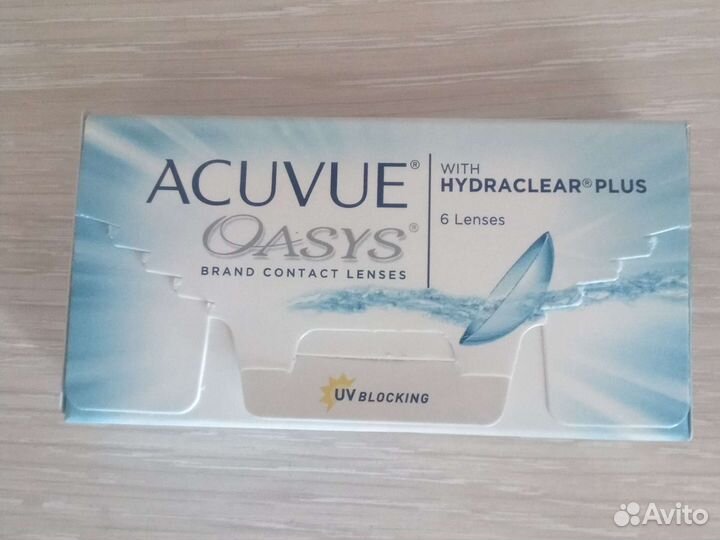 Линзы контактные acuvue oasys двухнедельные