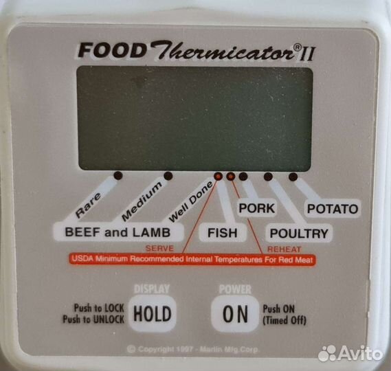 Температурный датчик кулинарный профессиональный