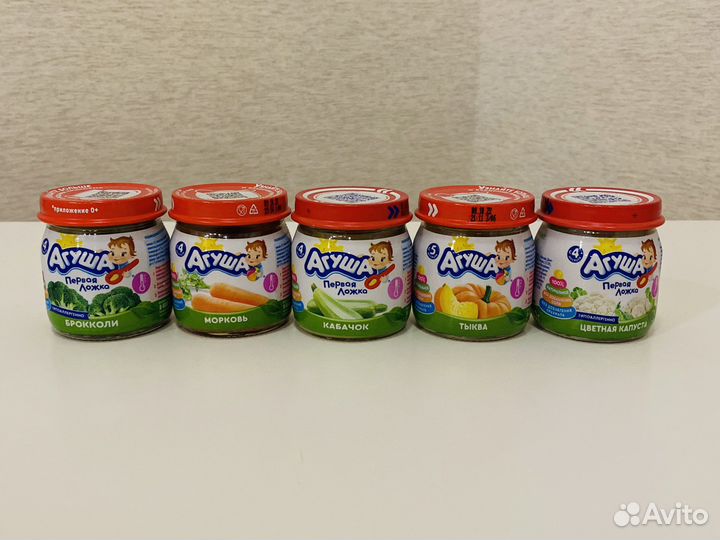 Детское питание пюре смесь соки