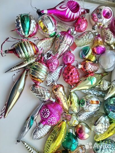 Елочные игрушки СССР