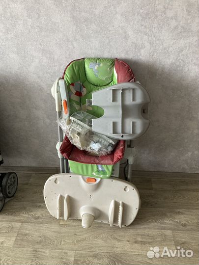 Коляска, велосипед и стул для кормления