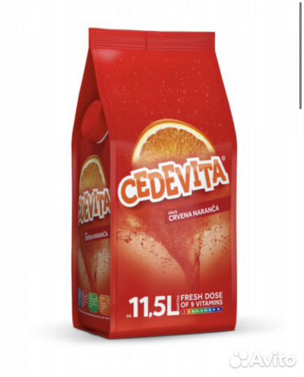 Быстрорастворимый витаминный напиток cedevita