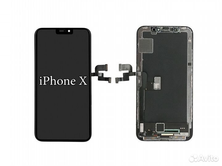 Новый дисплей с установкой iPhone X