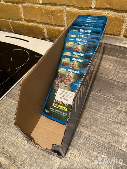 Корм Monge Bwild для кошек из тунца 16шт