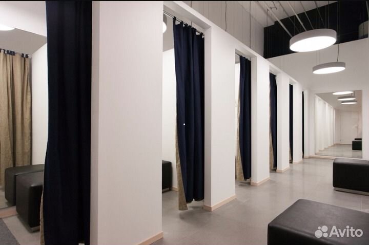 Пошив штор для примерочных