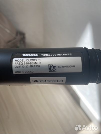 Радиосистема shure