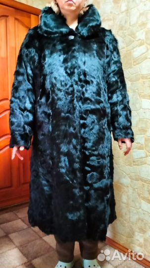 Шуба из кролика 48