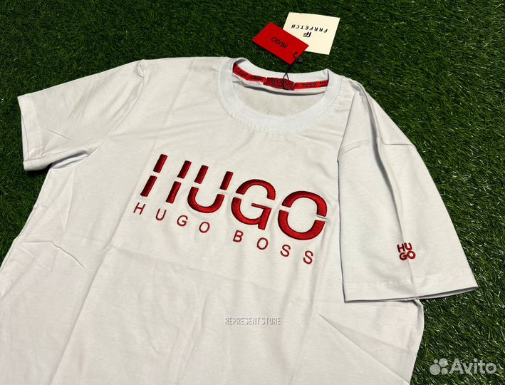 Футболка Hugo Boss Белая (S-2XL)