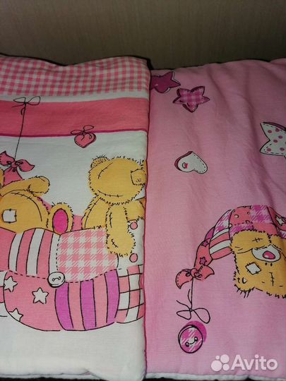 Бортик для детской кроватки