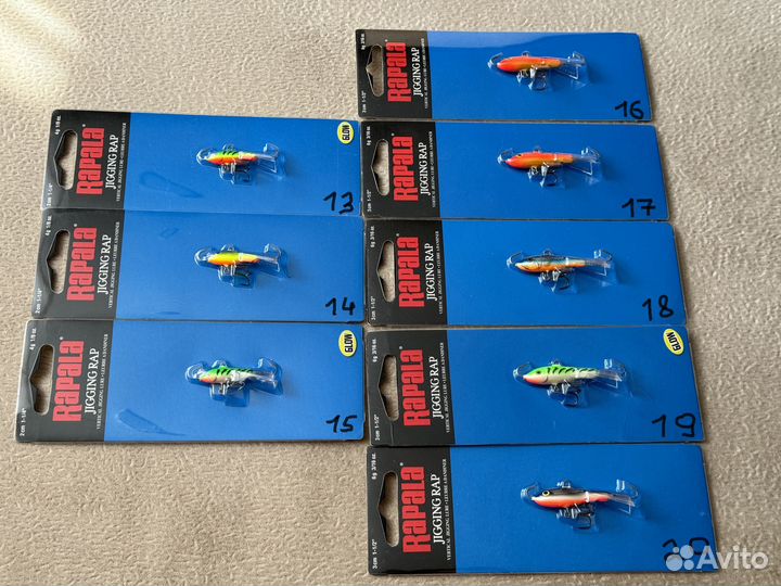 Балансиры Rapala Jigging Rap