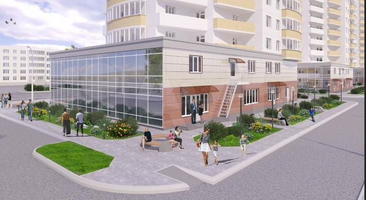 2-к. квартира, 66,7 м², 12/17 эт.