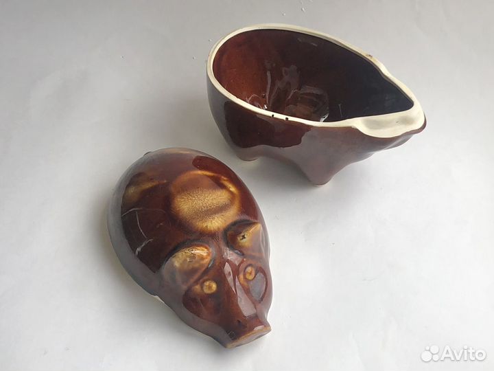 Большая форма горшочек для запекания керамическая