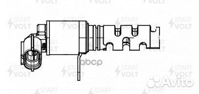 Клапан выпускной hyundai IX35 09- фаз грм svc0801