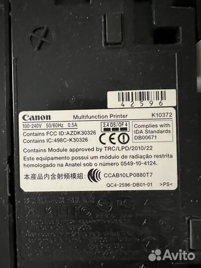 Принтер canon