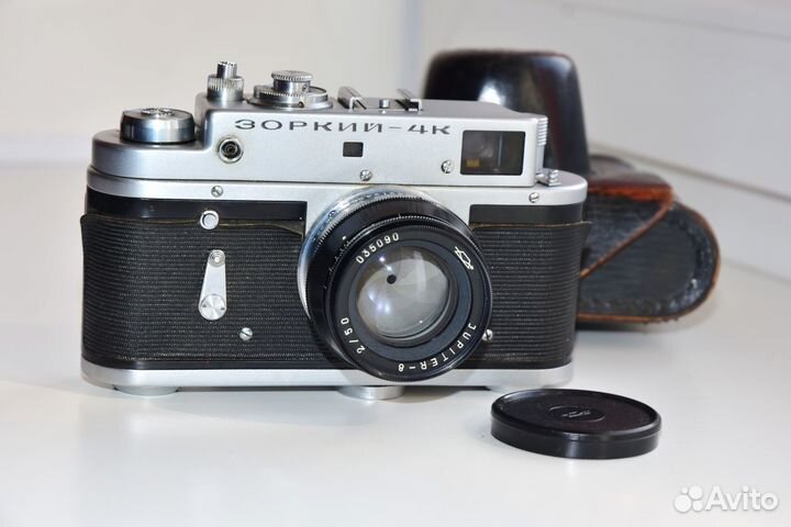 Зоркий-4К Дальномерный Советский фотоаппарат