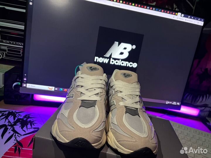 Кроссовки new balance 9060 Asics