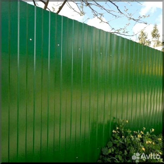 Забор из профлиста