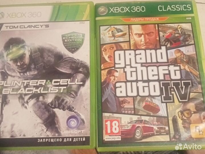 Диски на xbox 360