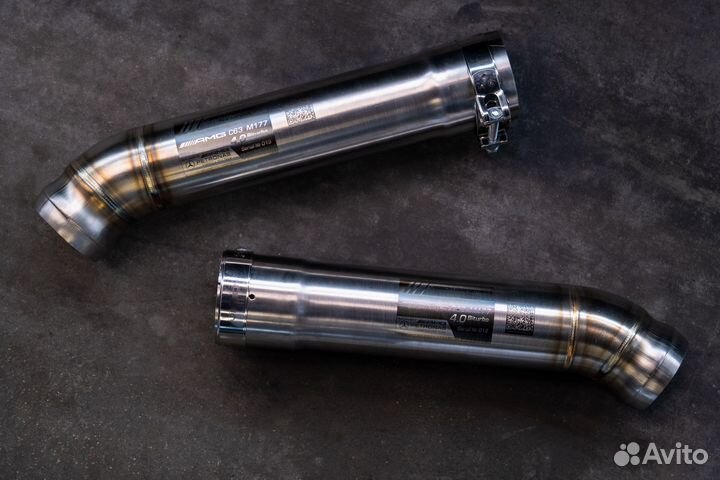 Даунпайпы C63s W205 AMG