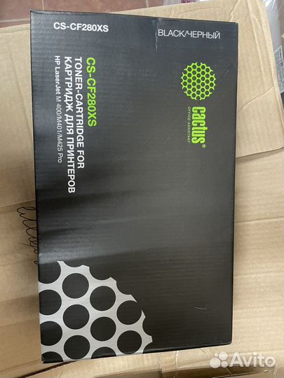Картридж Cactus CS-CF280XS черный