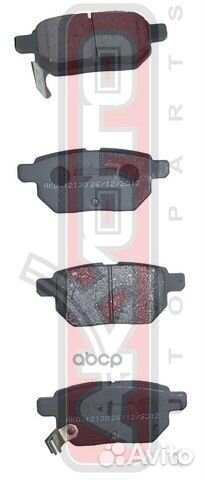 Колодки тормозные дисковые задние AKD12130 akyoto