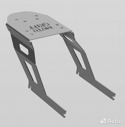 Кронштейн кофра багажник yamaha XVS 1100 650 400