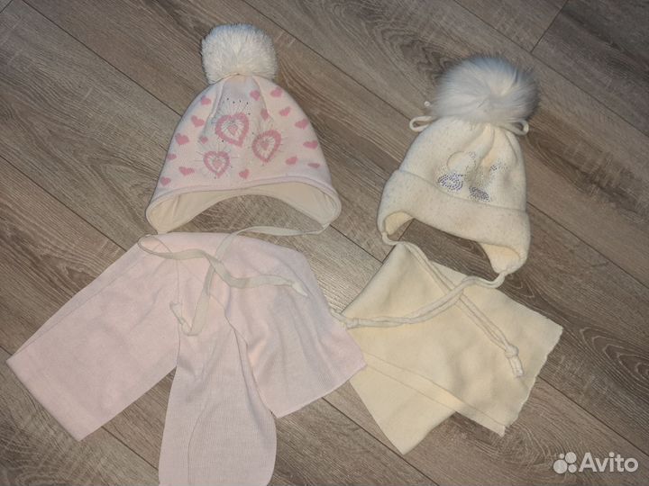 Комплект шапка шарф