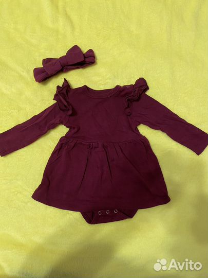 Платье боди для девочки