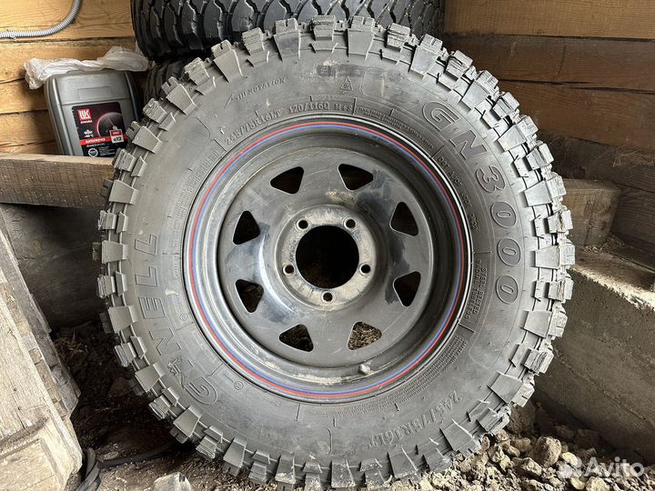 Силовой бампер УАЗ, колёса грязевые, лебёдка