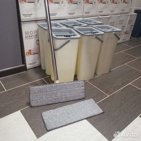 Швабра с ведром и отжимом