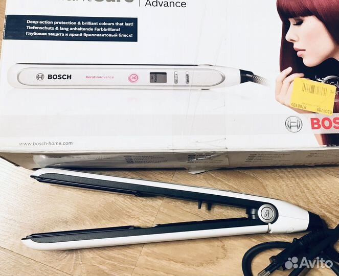 Утюжок для волос Bosch Brilliant Care