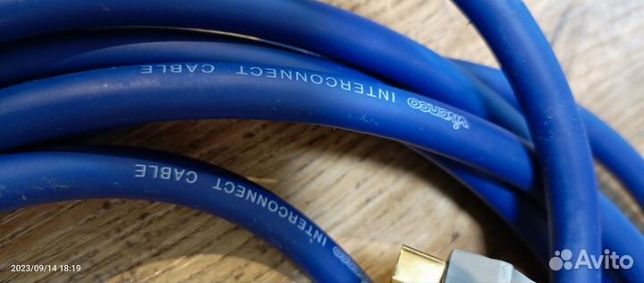 Кабель усиленный видео аудио scart 5 метров