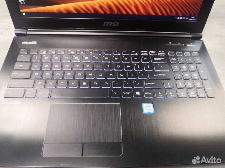Топовый игровой ноутбук MSI Core i5 + 8Gb + GTX960