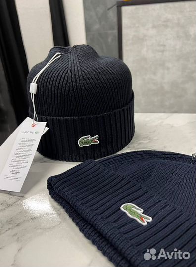 Мужская шапка Lacoste