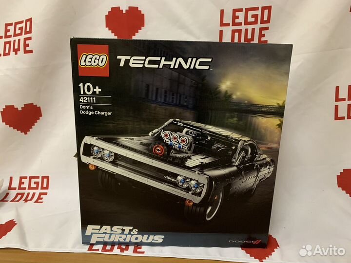 Lego technic 42111-Dom's Dodge Charger