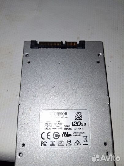 Жесткий диск ssd kingston 120gb