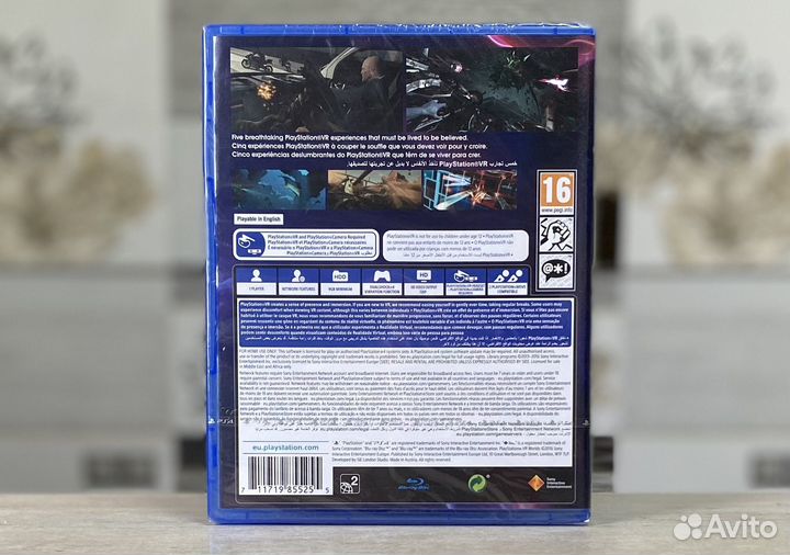 Playstation VR Worlds Sony Psvr Новый Диск, Рус