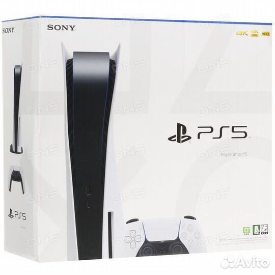 Ps5 с дисководом абсолютно новая с гарантией
