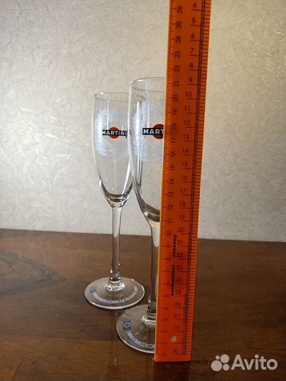 Пара бокалов для виски; шампанского; ликера