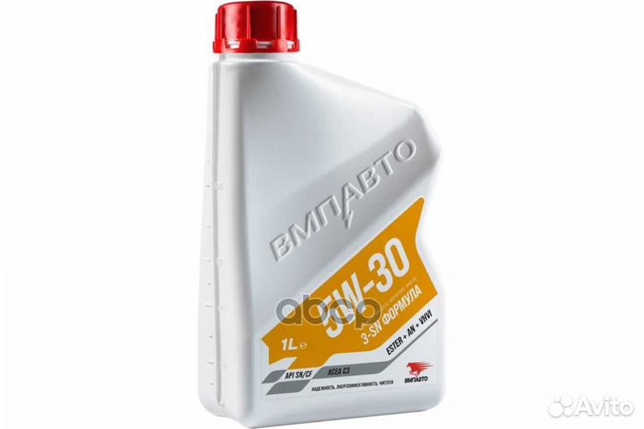ВМПАВТО 3-SN 5W30 (1L) масло мотор. cинтacea